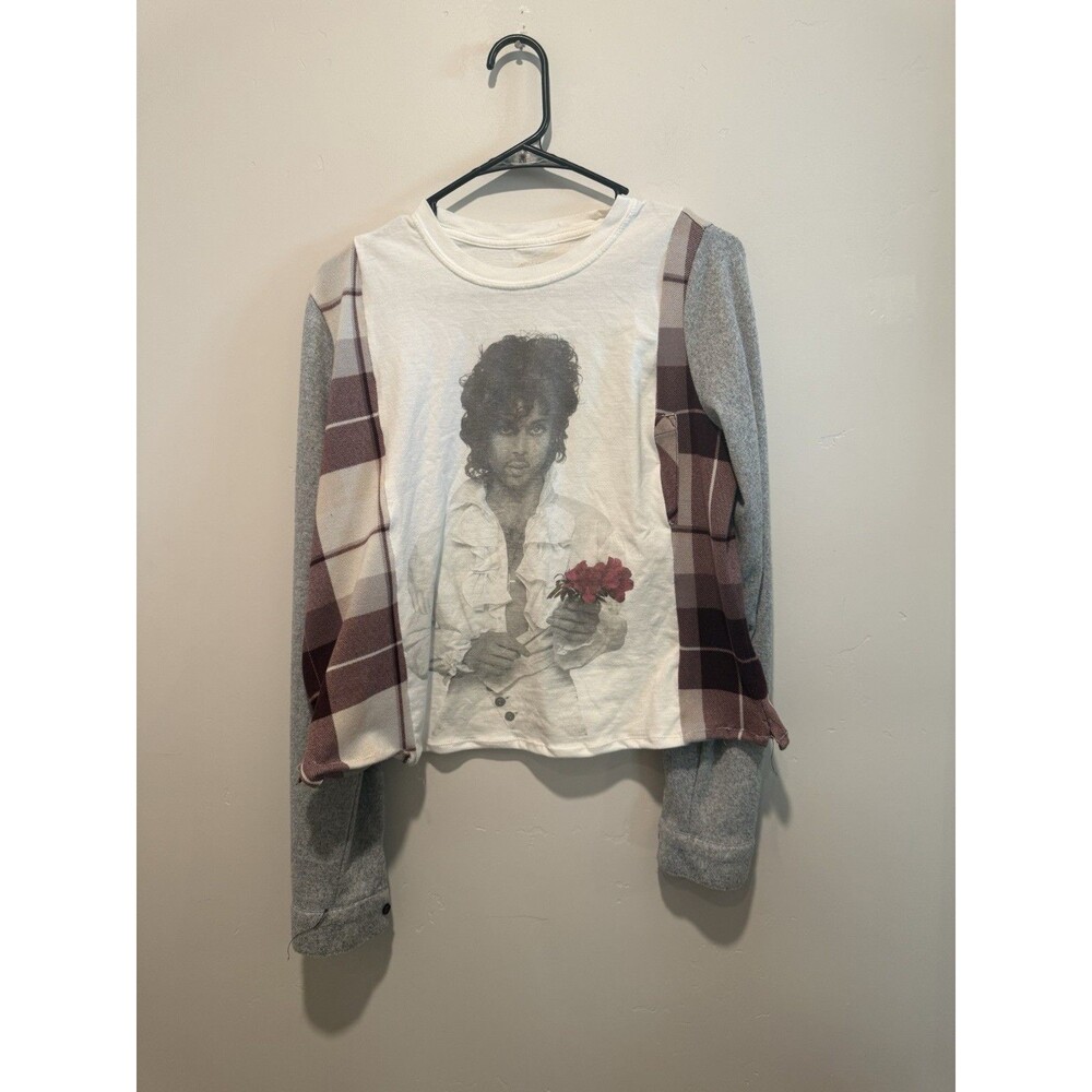 Rework Upcycle Grunge Oversize Prince Sweater XS/S